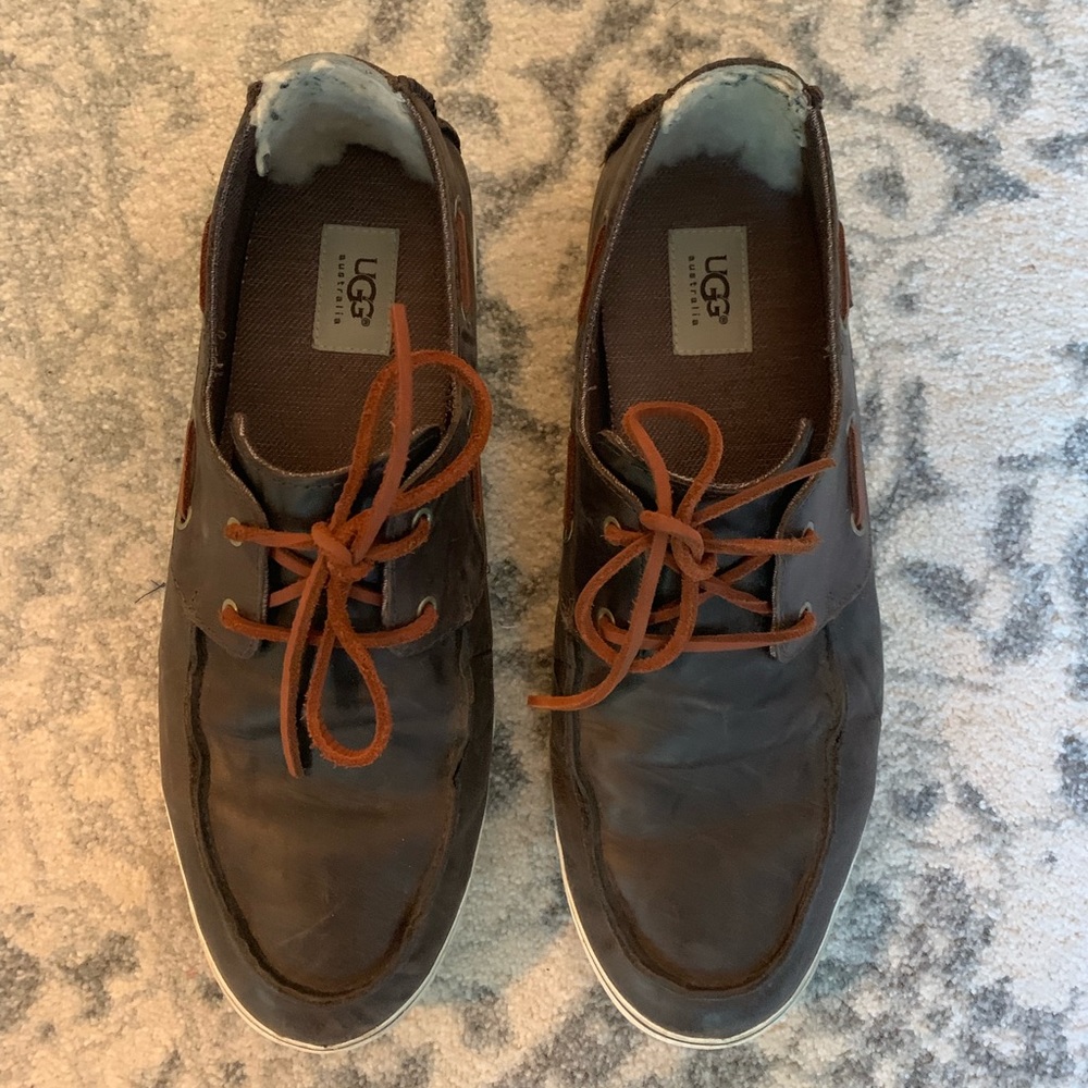 Men’s Ugg Uggs Boat sperry Shoes Leather 13 mens